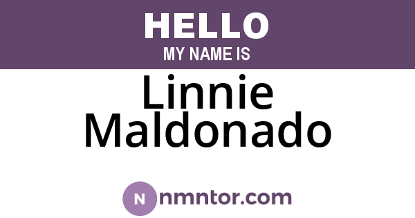 Linnie Maldonado