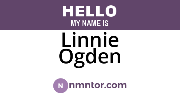 Linnie Ogden