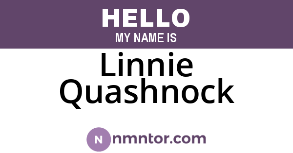 Linnie Quashnock