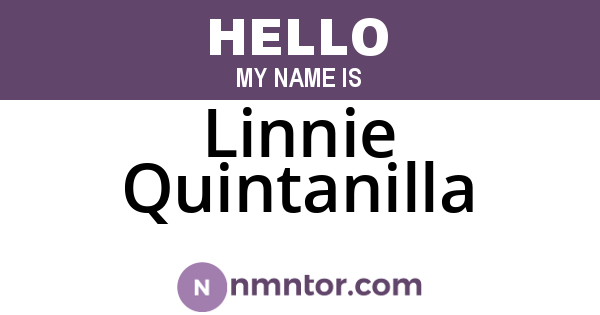 Linnie Quintanilla
