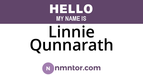 Linnie Qunnarath
