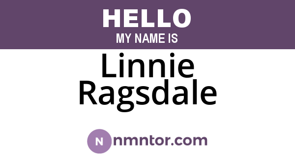 Linnie Ragsdale