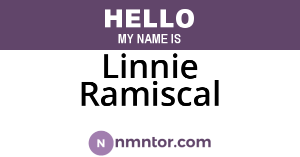 Linnie Ramiscal