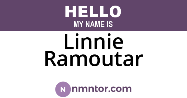 Linnie Ramoutar