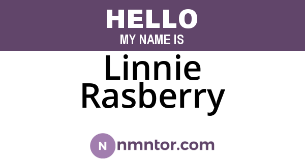 Linnie Rasberry
