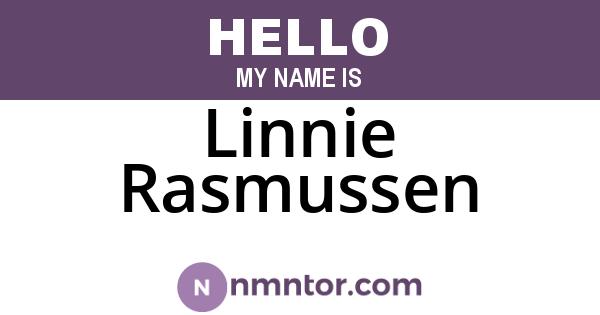 Linnie Rasmussen