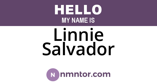 Linnie Salvador