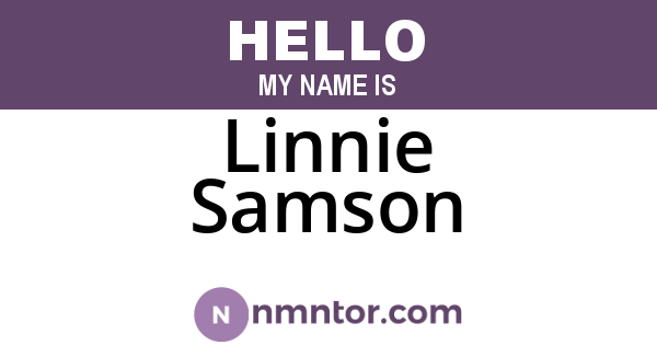 Linnie Samson