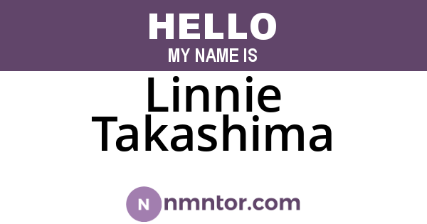 Linnie Takashima