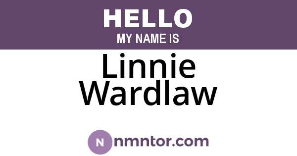 Linnie Wardlaw