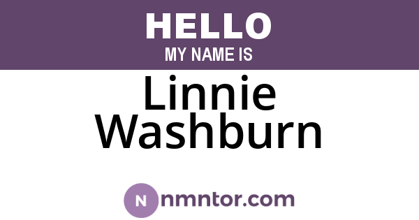 Linnie Washburn