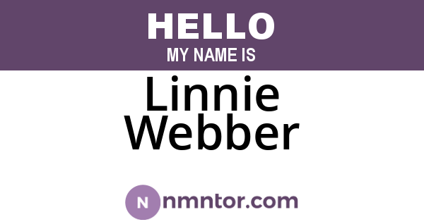 Linnie Webber