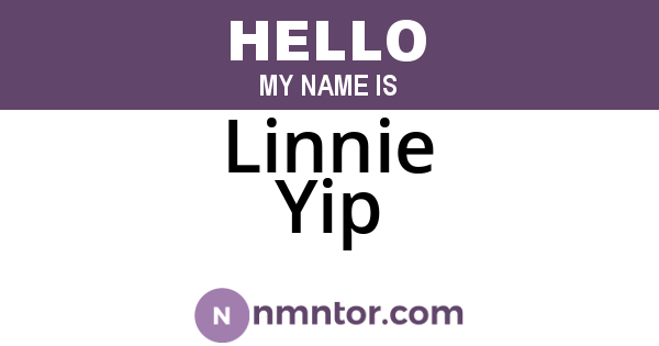 Linnie Yip