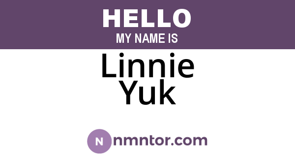 Linnie Yuk