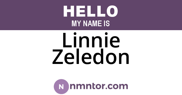 Linnie Zeledon