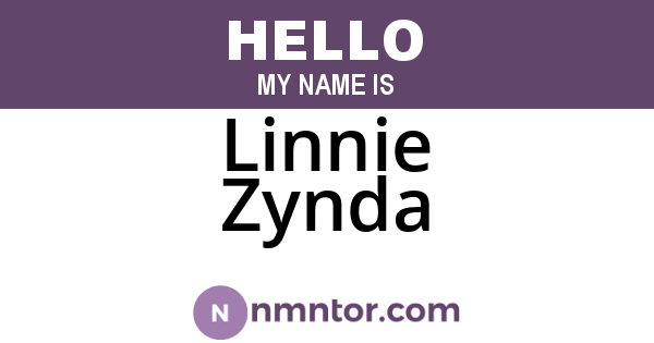 Linnie Zynda