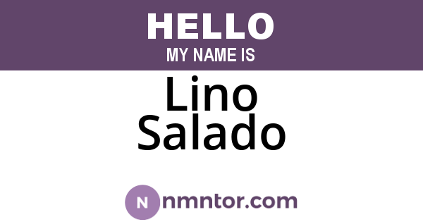 Lino Salado