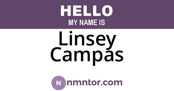 Linsey Campas