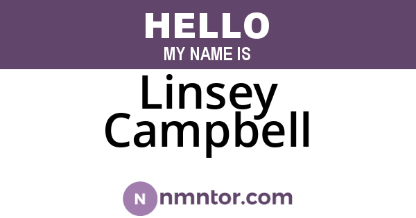 Linsey Campbell