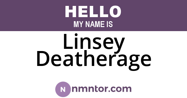 Linsey Deatherage