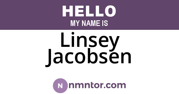Linsey Jacobsen