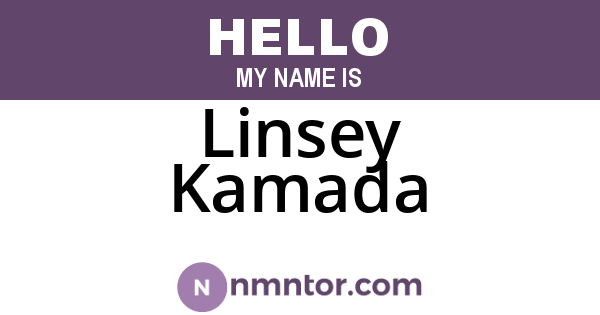 Linsey Kamada