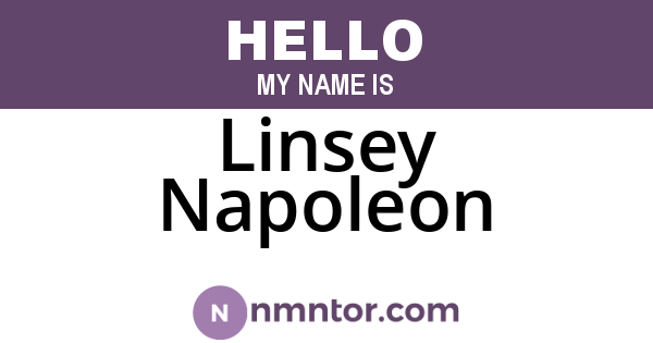 Linsey Napoleon
