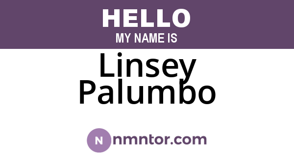 Linsey Palumbo