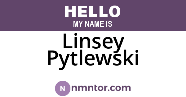 Linsey Pytlewski