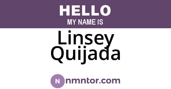 Linsey Quijada