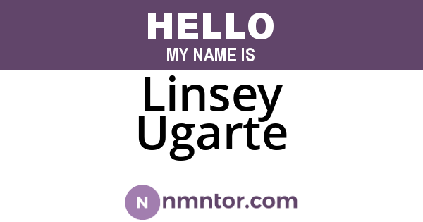 Linsey Ugarte