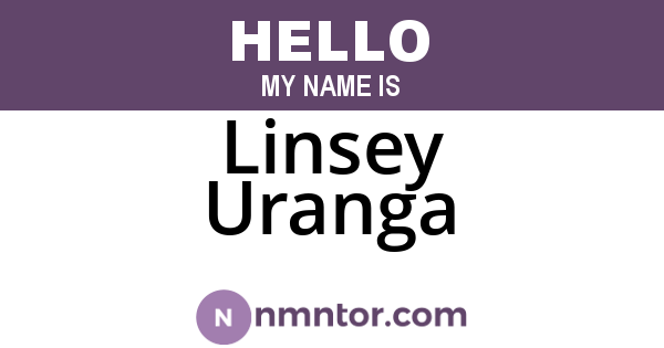 Linsey Uranga