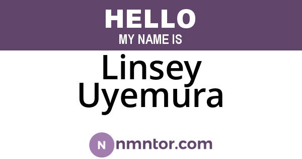 Linsey Uyemura