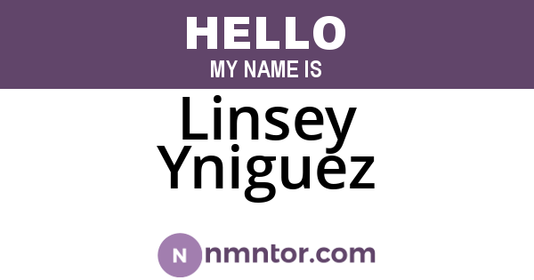 Linsey Yniguez