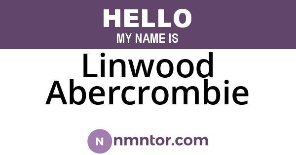 Linwood Abercrombie