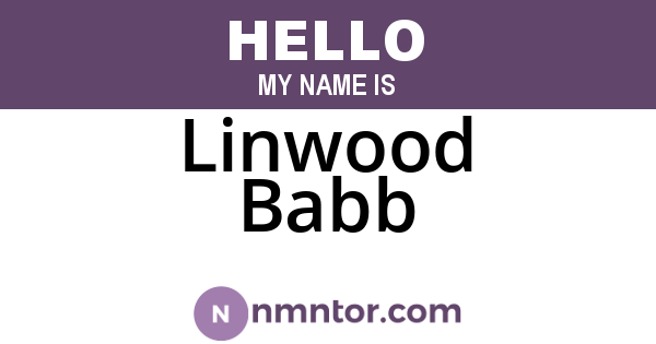 Linwood Babb