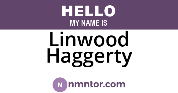 Linwood Haggerty