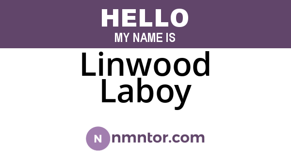 Linwood Laboy