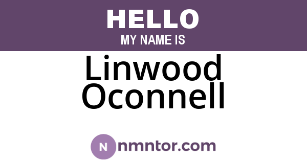 Linwood Oconnell