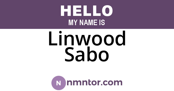 Linwood Sabo