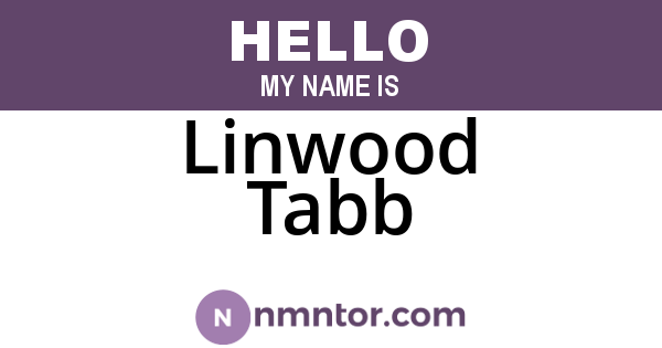 Linwood Tabb