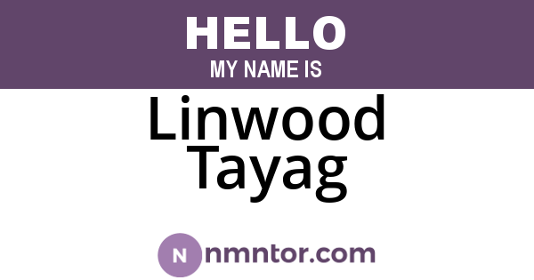 Linwood Tayag