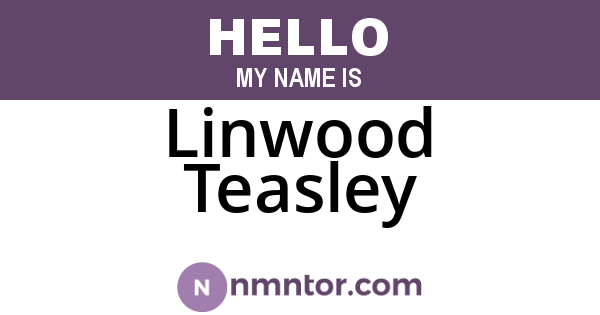 Linwood Teasley