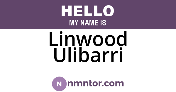 Linwood Ulibarri