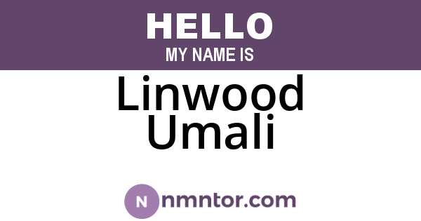 Linwood Umali