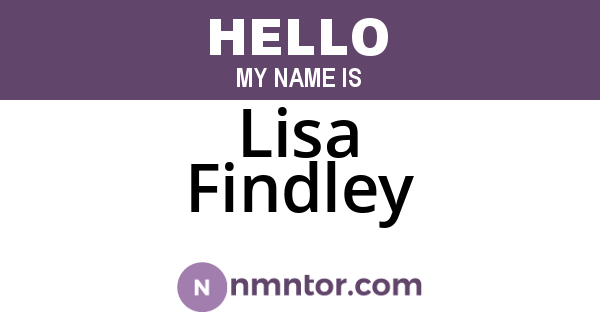 Lisa Findley