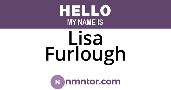 Lisa Furlough