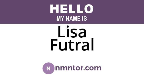 Lisa Futral