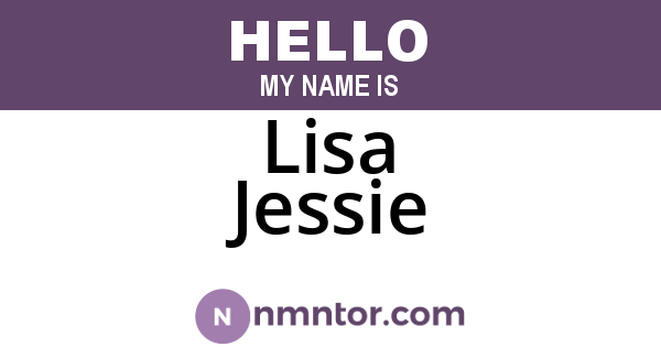 Lisa Jessie