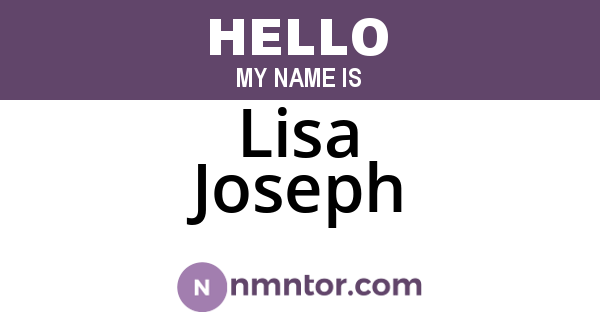 Lisa Joseph